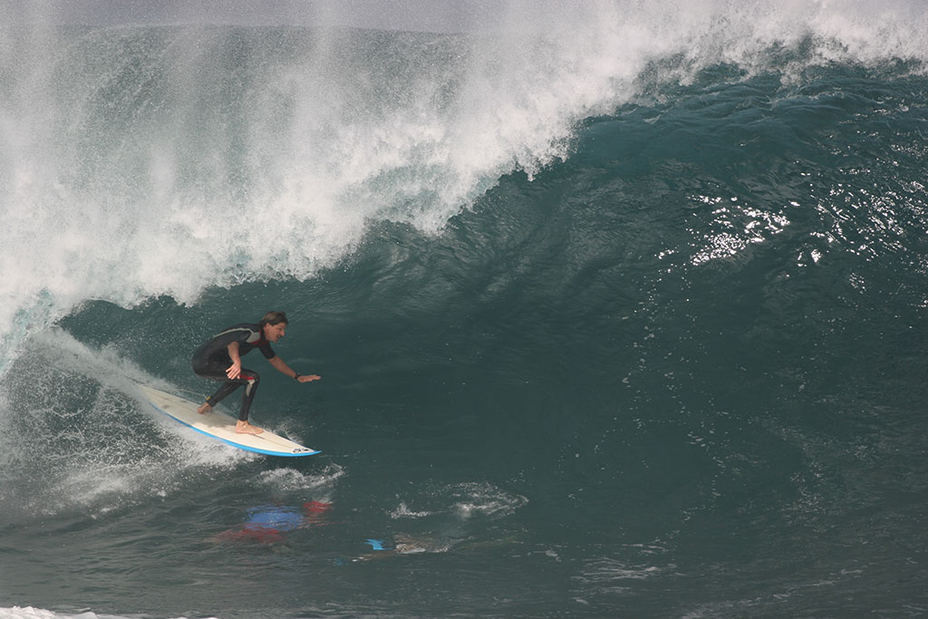 Ed Guzman Surfing Santa Cruz CA