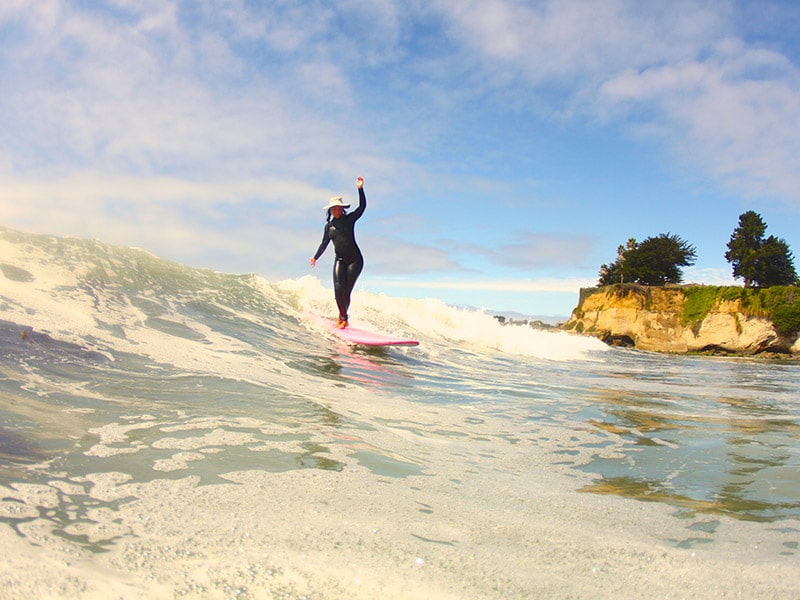 Surfing Santa Cruz - CA