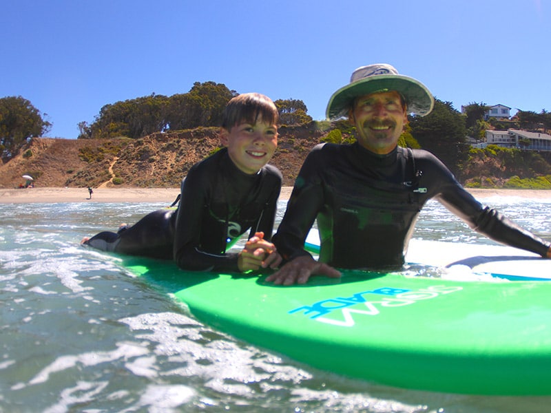 Surfing Santa Cruz - CA