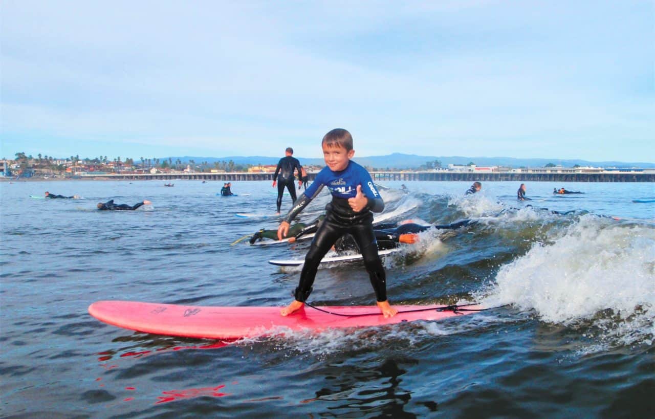 Best Surf School Lessons Camps Santa Cruz CA Club Ed Surf